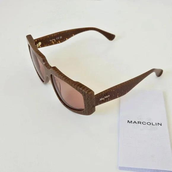 Max Mara Eyewear Glimpse Sunglasses NEW with Case - Picture 8 of 11